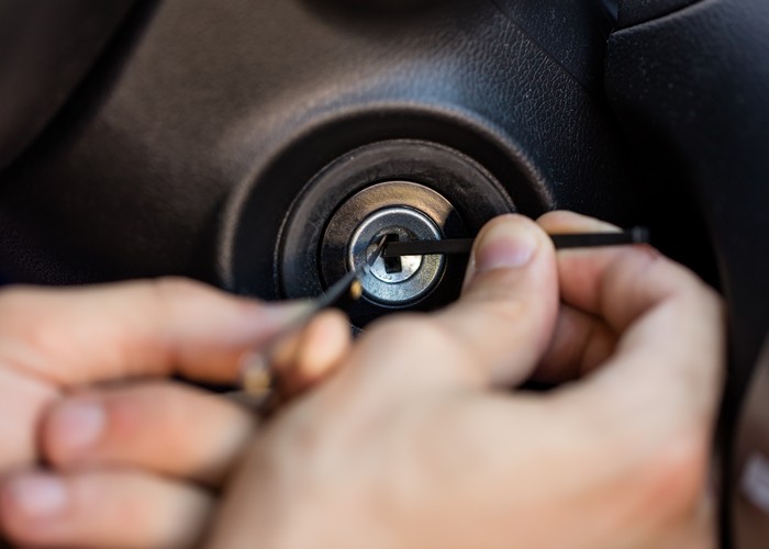 Key broken in ignition