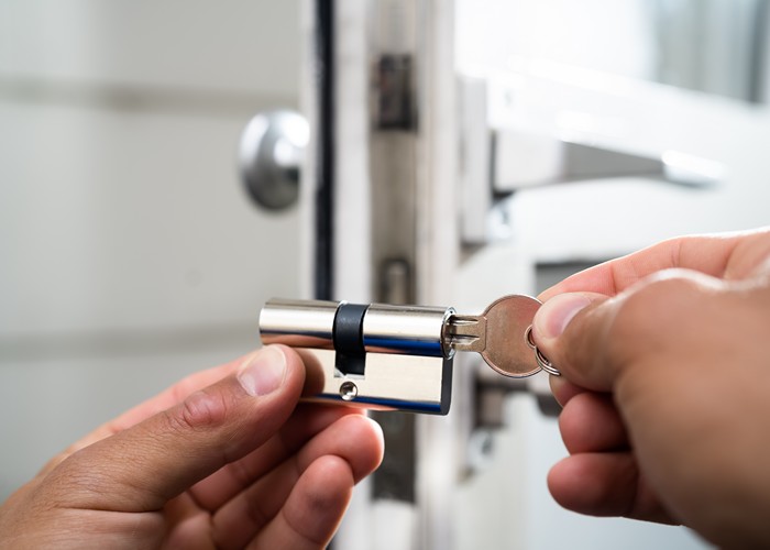Why is it important to change locks after evacuation